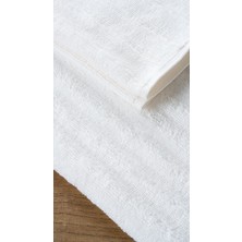 Alegra %100 Doğal Pamuklu Misafir Banyo / Mutfak Havlusu - 30X50 cm Krem