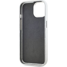 Karl Lagerfeld Apple iPhone 15 Uyumlu Kılıf Orjinal Lisanslı Kl Yazılı Hotel Kapak Gri