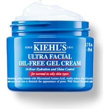 Kiehl's Ultra Facial Oil-Free Yağlı Ciltler Için 24 Saat Nemlendiren Gözenek Karşıtı Jel Krem 50 ml