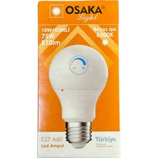 Osaka 10W (75W) 6500K (Beyaz Işık) E27 Duylu Dim Edilebilir LED Ampul