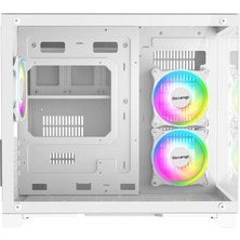 Revenge Nova 3 Rgb Fanlı Temperli Cam Panel Boş M-Atx Gaming Oyuncu Bilgisayar Kasası