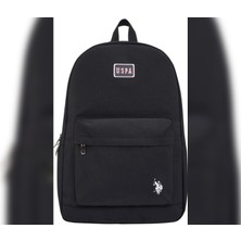 Sports U.s. Polo Assn. Unisex Eastpak Model Sırt Çantası Siyah - U.s.polo Suluk&matara Hediyeli