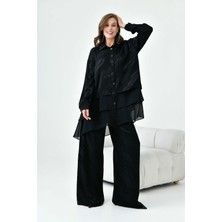 FTZ Women Kadın Jakar Takım  Siyah 30876