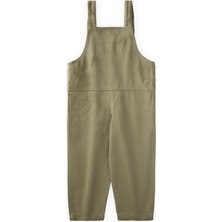 Cigit Gabardin Salopet 2-7 Yaş Olive