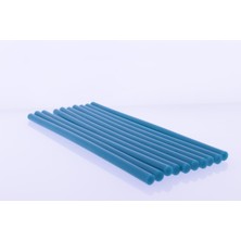 Winnboss Sıcak Silikon Mum Çubuk Mavi - Kalın 11X300MM 10*lu Paket