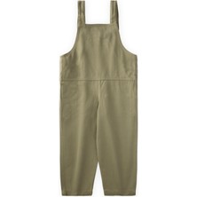 Cigit Gabardin Salopet 2-7 Yaş Olive