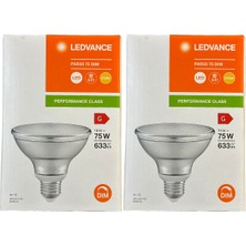 Osram Ledvance 10W (75W) 2700K (Sarı Işık) PAR30 E27 Duylu Dim Edilebilir LED Spot (2 Adet)