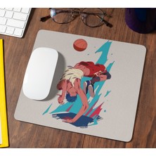 Nino Store Basketbol Temalı Anime Tarzı Hediyelik Baskılı Mouse Pad