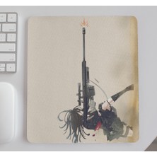 Nino Store Nişancı Anime Kız Baskılı Hediyelik Mouse Pad