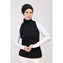 Uzun Kollu Kurtarıcı Terletmeyen Tesettür Bolero