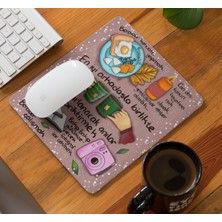 Nino Store En Iyi Arkadaşınla Yapılacaklar Motivasyon Hediyelik Baskılı Mouse Pad