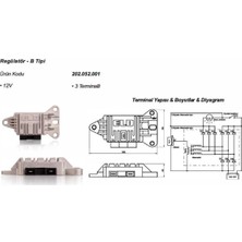 12V Y.M. Elektronik Konjektör B Tipi Elo 202052001