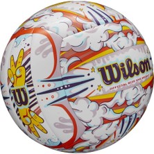 Wilson Plaj Voleybol Topu Graffiti Peace Vb White/orange Of WV4006901XBOF