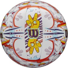 Wilson Plaj Voleybol Topu Graffiti Peace Vb White/orange Of WV4006901XBOF