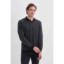 Cazador 5627 Selanık Sweat Sıyah Melanj