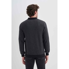 Cazador 5627 Selanık Sweat Sıyah Melanj