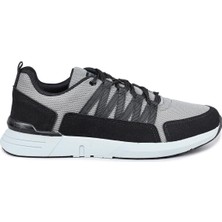Jump 31181 Gri - Siyah Erkek Sneaker Günlük Spor Ayakkabı