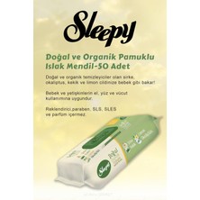 Sleepy Natural Hijyenik Ped Normal 24 Adet 17 Al 15 Öde ve Doğal Islak Mendil 50 Li