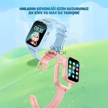 Hx Kids 4g Max Sim Kartlı Harvox Akıllı Çocuk Saati Gps Konum Takibi Görüntülü Konuşma 4g Destekli