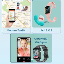 Hx Kids 4g Max Sim Kartlı Harvox Akıllı Çocuk Saati Gps Konum Takibi Görüntülü Konuşma 4g Destekli