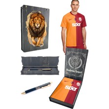 Galatasaray Orijinal 23-24 Parçalı Forma Kalem Hediyeli Özel Tasarım Hediyelik Ahşap Kutulu