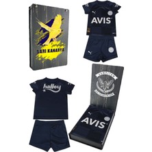 Fenerbahçe  Lacivert Mini Forma Set Hediyelik Ahşap Kutulu