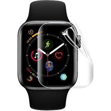 Apple Watch 10 42MM 3 Adet Uyumlu Şeffaf Ultra Koruyucu Nano Jelatin