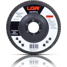 Ugr Metal Ahşap Flap Disk Zımpara 115 mm 100 Kum-5 Adet