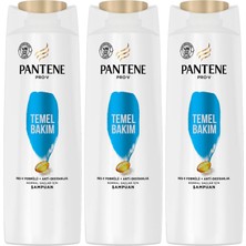 Pantene Şampuan Pro-V Temel Bakım 350 ml x 3