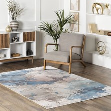 Pastel Home Anti-Alerjik Yıkanabilir Şönil Halı Kilim Eskitme, Modern Desen Oturma Odası, Salon, Çocuk Odası, Mutfak, Koridor Halısı, Yolluk