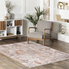 Pastel Home Anti-Alerjik Yıkanabilir Şönil Halı Kilim Eskitme, Modern Desen Oturma Odası, Salon, Çocuk Odası, Mutfak, Koridor Halısı, Yolluk