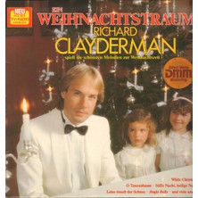 Richard Clayderman - Ein Weihnachtstraum Plak Siyah 2. El Plak Orijinal Dönem Baskı