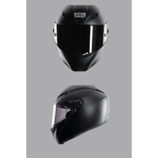 Motobros Kask Buğu Önleyici Siyah Uv Korumalı Pinlock