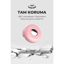 Wrysoon Airtag Uyumlu Köpek Tasma Kılıfı Tam Koruma Klasik Yumuşak Soft Silikon