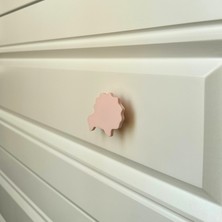 Pomerol pembe Aslan Dolap Kulpu- Çocuk Odası, Mutfak ve Banyo Için Modern, Şık ve Dayanıklı Mobilya Kulp, Dh