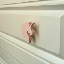 Pomerol unicorn Dolap Kulpu - Çocuk Odası, Mutfak ve Banyo Için Renkli ve Dayanıklı Mobilya Kulp
