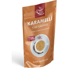 Kahve Tiryakisi Karamelli Türk Kahvesi 200 gr Paket