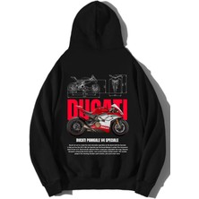 BRZ Collection Unisex Oversize Ducati Panigale V4 Speciale Hoodie