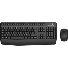 Bilişim Burada Turbox Workeys Office USB Kablosuz 2.4ghz Multimedya Standart Q Kablosuz Klavye ve Mouse Set