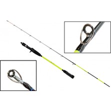 Captain 1432 Sarda Jigging 187CM 2 Parça Slow Jig Kamışı 1-3 Pe