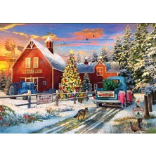 KS Games Red Barn Farm 1000 Parça Puzzle