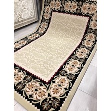 Burak Halı Simin 050 Krem-3 150X230 Krem Siyah 4 M2 Halı !