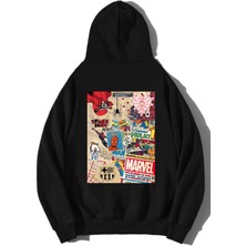 BRZ Collection Unisex Oversize Marvel Schedule Book Hoodie