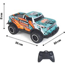 2.4ghz Uzaktan Kumandalı Full Fonksiyon LED Işıklı Gövde 3.7V Şarjlı 1:20 Off-Road Rc Araba