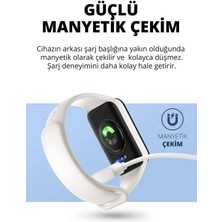 Xiaomi Mi Band 8 / 8 Pro Uyumlu Yüksek Kalite Şarj Aleti Kablosu Hızlı Şarj