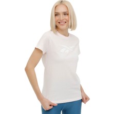 Reebok Te Graphic Tee - Vector Lila Kadın Kısa Kol T-Shirt