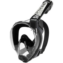 Cressi Duke S-M Beden Tam Yüz Maske Siyah