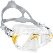 Cressi Nano Yetişkin Dalış Maskesi Şeffaf-Sarı