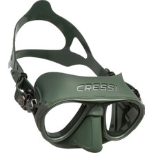Cressi Calibro Yetişkin Dalış Maskesi Yeşil