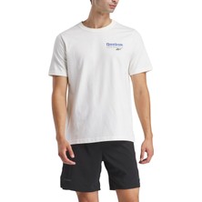 Reebok Rı Brand Proud Gfx Ss Tee Ekru Erkek Kısa Kol T-Shirt